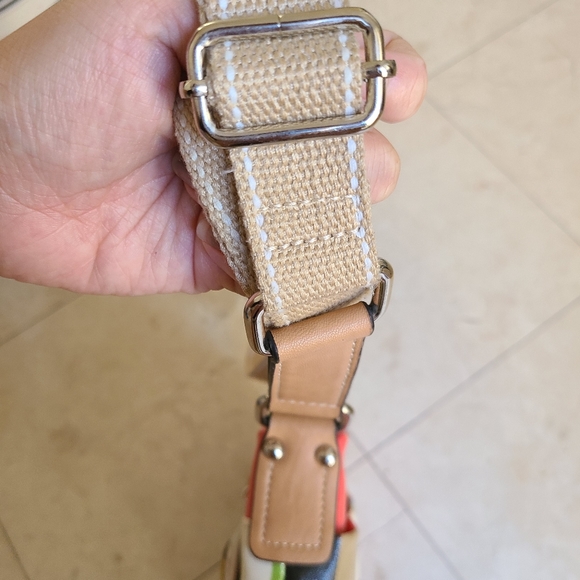 Giani Bernini multicolored striped adjustable bag - Picture 13 of 15